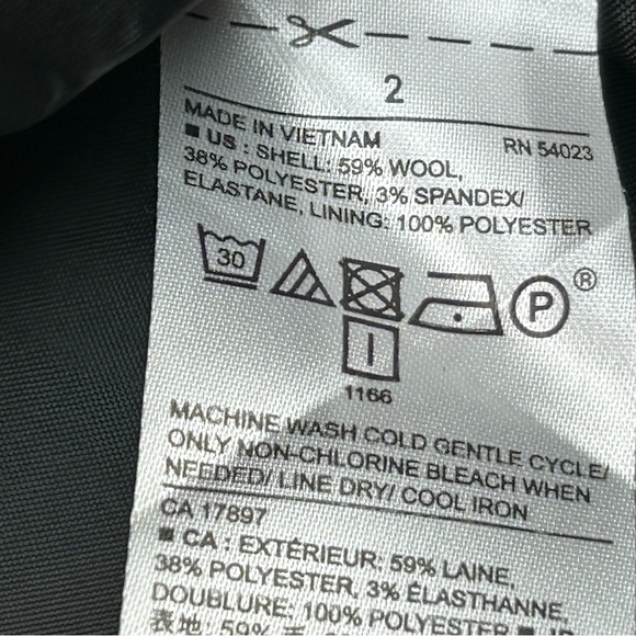 Banana Republic Navy One Button Blazer - Picture 10 of 10